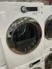 White Stackable washer and dryer made by GE! 